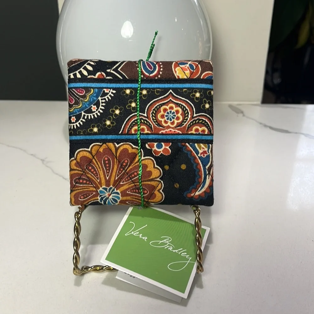 Vera Bradley Kensington Note Box Post-it Notes NWT